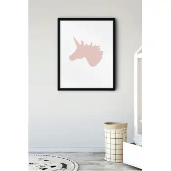 At Desenli Çocuk Odası Poster Tablo