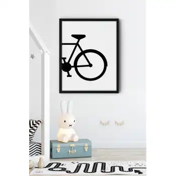 Bisiklet Çocuk Odası Poster Tablo No:2