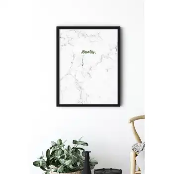 Breath No:2 Motto Poster Tablo