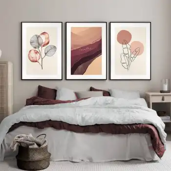 Breath 3’lü Poster Tablo Seti