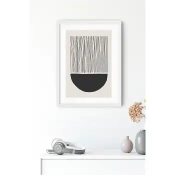 Dark Line Poster Tablo No:1