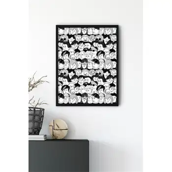 Faces No:1 Poster Tablo