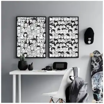 Faces 2’li Poster Tablo Seti