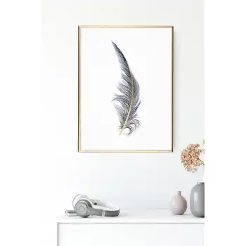 Feather Poster Tablo No:2
