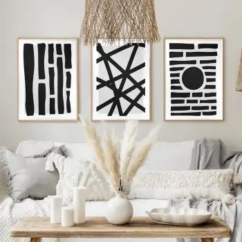 Flood 3’lü Poster Tablo Seti