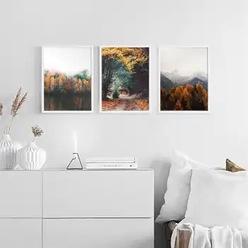 Foggy 3’lü Poster Tablo Seti