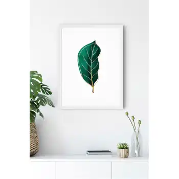 GL Leaf No:4 Poster Tablo