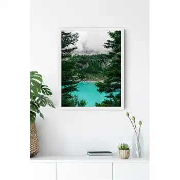 Göl Manzarası Poster Tablo