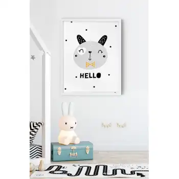 Hello Çocuk Odası Poster Tablo No:1