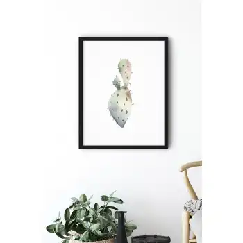 Kaktüs No:1 Poster Tablo