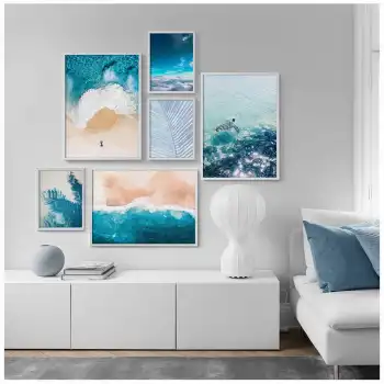 Kaplumbağa Poster Tablo Seti