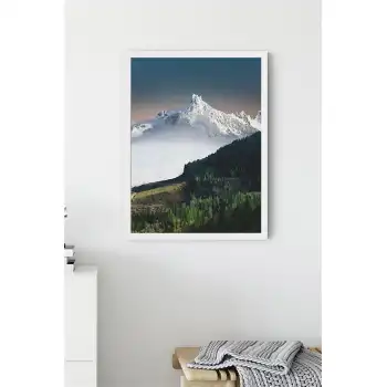 Karlı Manzara Poster Tablo