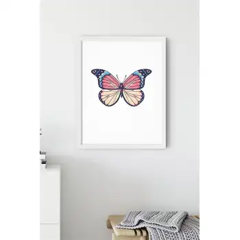 Kelebek Poster Tablo No:2