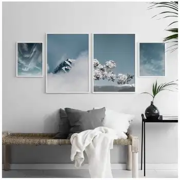 Kış Poster Tablo Seti