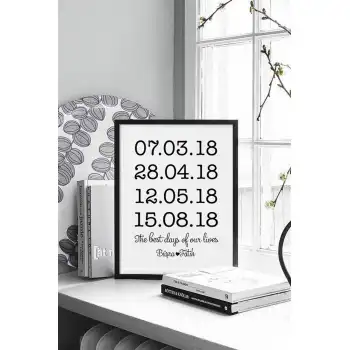 Kişiye Özel Poster Tablo No:1