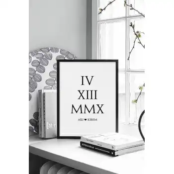 Kişiye Özel Poster Tablo No:5