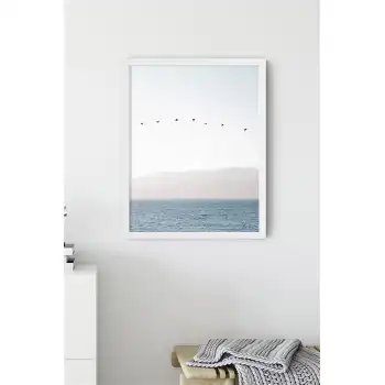 Kuş Sürüsü Poster Tablo
