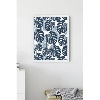 Lacivert Devetabanı Poster Tablo