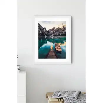 Lake Poster Tablo No:1