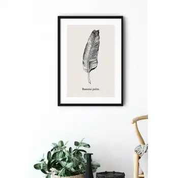 Leaves Poster Tablo No:5