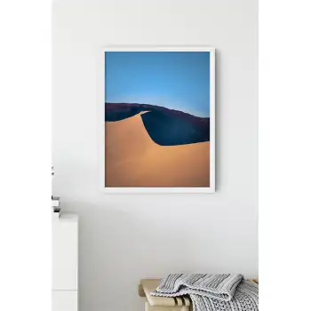 Mavi Çöl Poster Tablo
