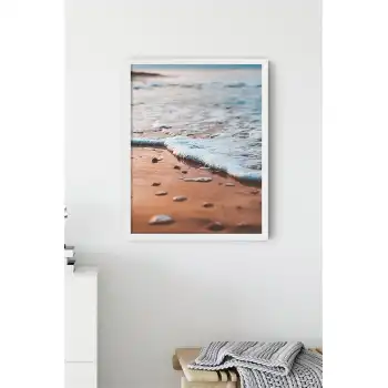 Mavi Dalgacık Poster Tablo