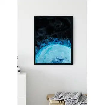 Mavi Güneş Poster Tablo