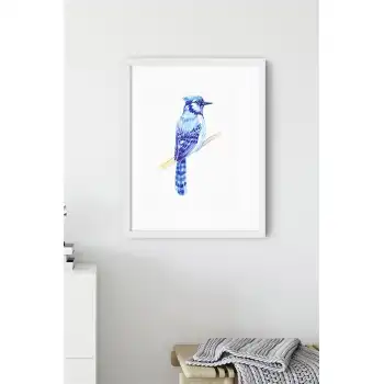 Mavi Kuş No:1 Poster Tablo