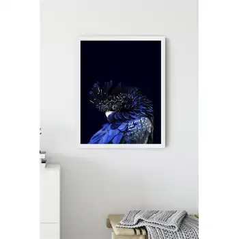 Mavi Kuş No:3 Poster Tablo