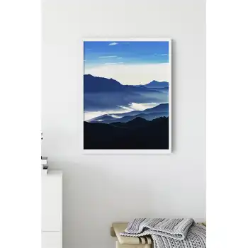 Mavi Manzara No:3 Poster Tablo