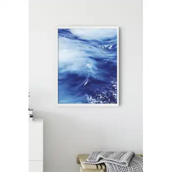 Mavi Manzara No:4 Poster Tablo