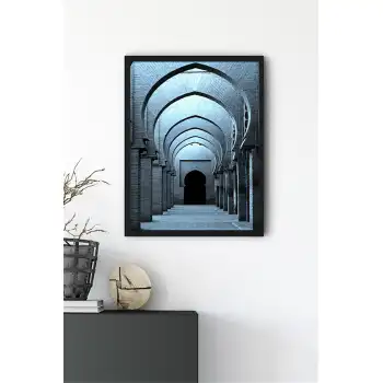 Mavi Marakeş No:1 Poster Tablo