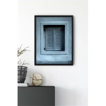 Mavi Marakeş No:4 Poster Tablo