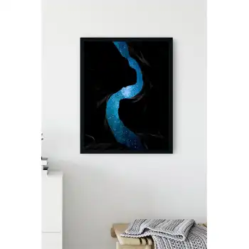 Mavi Yol Poster Tablo