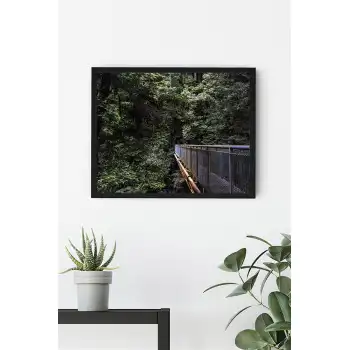 Metal Köprü Poster Tablo