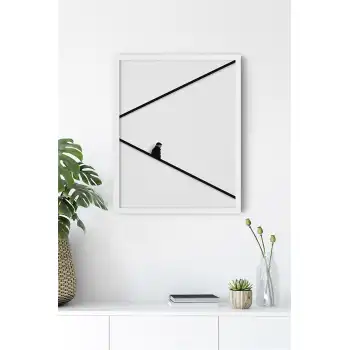 Minimal Merdiven Poster Tablo Poster Tablo