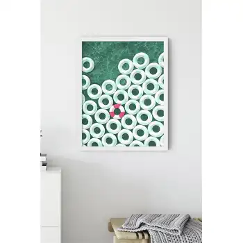 Mint Havuz Poster Tablo