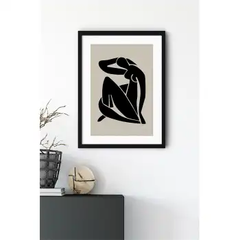 Monochrome Poster Tablo No:1