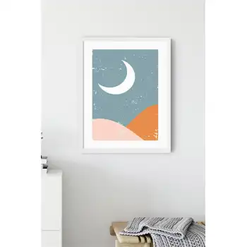 Moon Poster Tablo