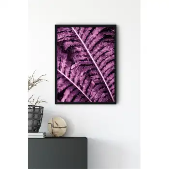 Mor Yaprak No:2 Poster Tablo