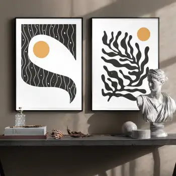 Moss 2’li Poster Tablo Seti