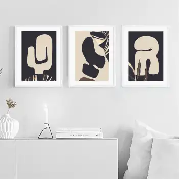 Mush 3’lü Poster Tablo Seti