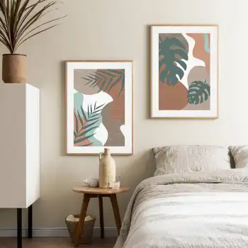 Natural 2’li Poster Tablo Seti