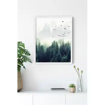 Nordic Forest Poster Tablo No:2