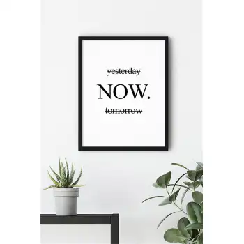 Now Motto Poster Tablo