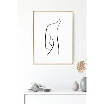 One Line Poster Tablo No:1