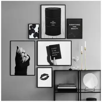 Original Black Poster Tablo Seti