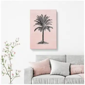 Palmiye Kanvas Tablo