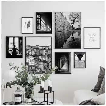 Parisien Poster Tablo Seti