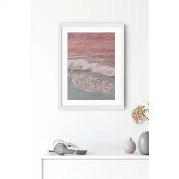 Pembe Deniz Poster Tablo